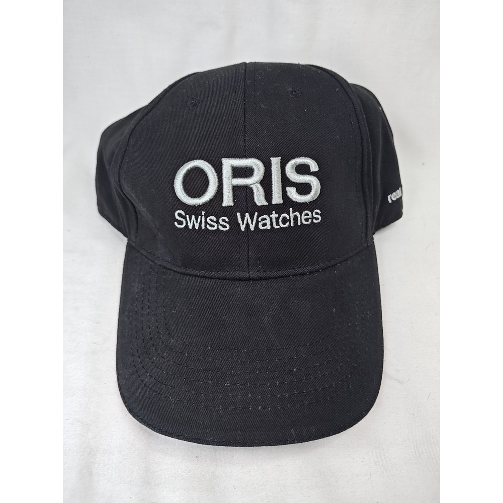 ORIS Swiss Watches Men's Hat Cap Black White Adjustable OSFM Adult Headwear - Picture 8 of 8